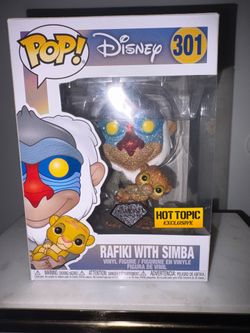 Disney Rafiki with Simba Diamond Funko Pop Vinyl