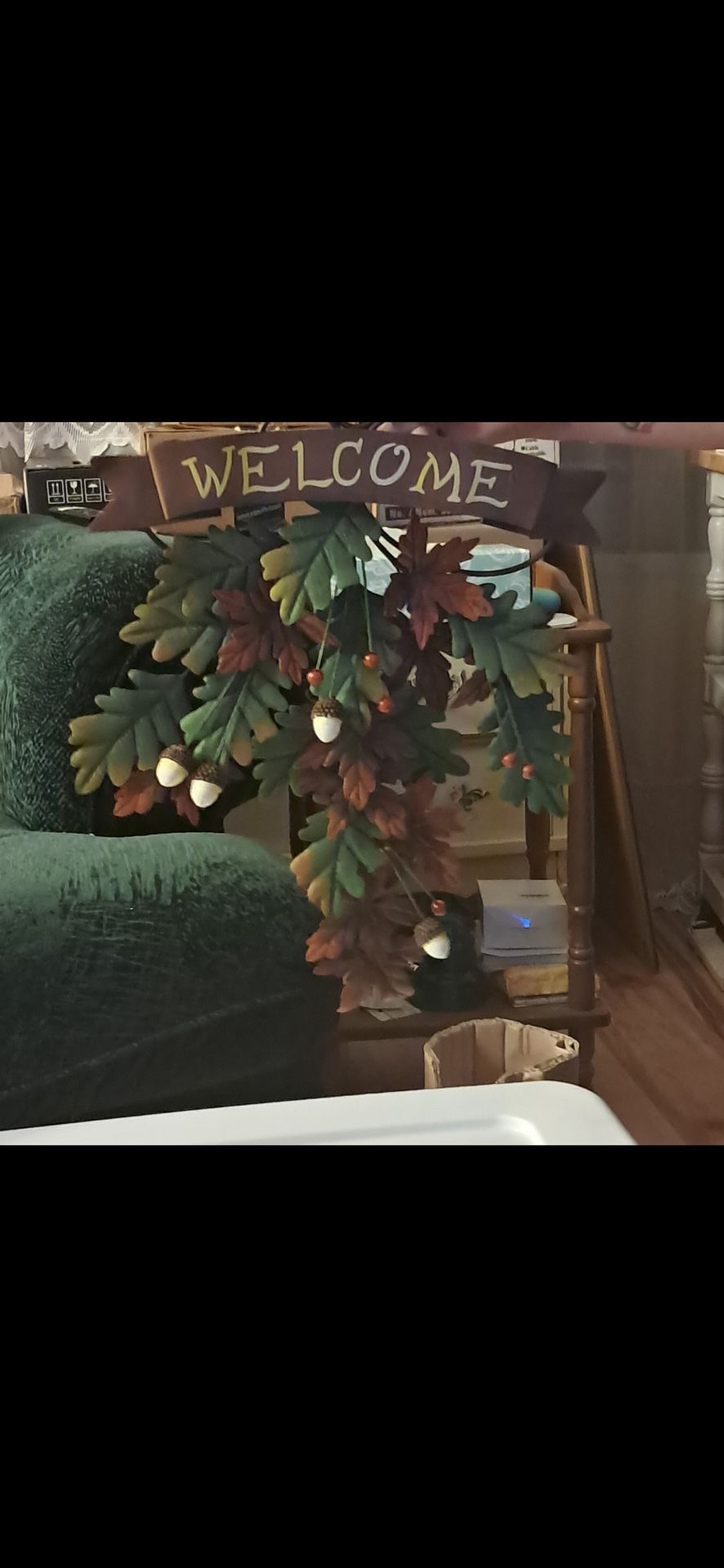 Metal Welcome Sign