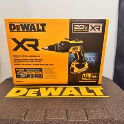 🚨🔥 OFERTA – DEWALT XR DRYWALL SCREWGUN KIT 🔥🚨  💪 DEWALT XR 20V Brushless Drywall Screwgun (DCF630E1) 🔋 Incluye batería POWERSTACK ⚡ Cargador inc