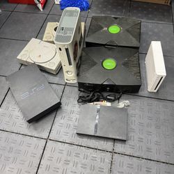 Xbox , Playstation , Wii For Parts 