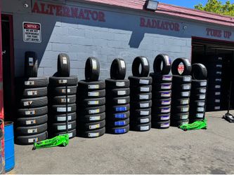205-55-16 Tires 350$ Installed get free alignment