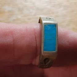 Vintage Mens Sterling Silver Ring