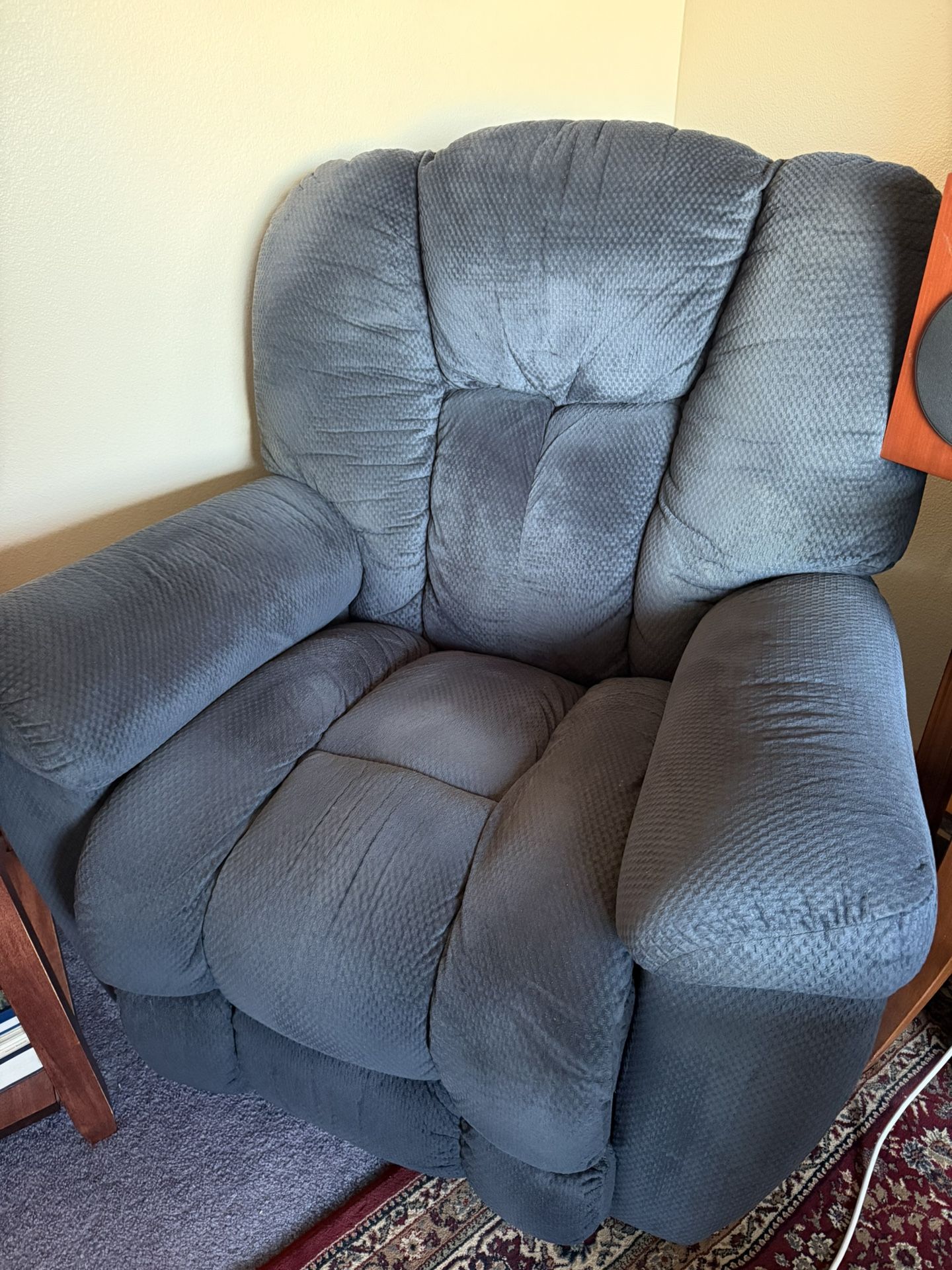 Blue La-Z-Boy Glider/Recliner