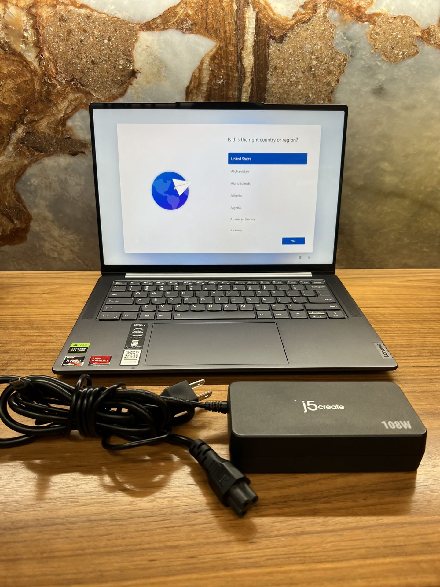 Lenovo Slim Pro 7 14ARP8 14" Ryzen 7 7735HS 3.2GHz 16GB RAM 512GB SSD RTX 3050 Touchscreen Laptop,Lenovo,Lenovo Slim Pro 7 Laptop,ryzen7 Rtx 3050 