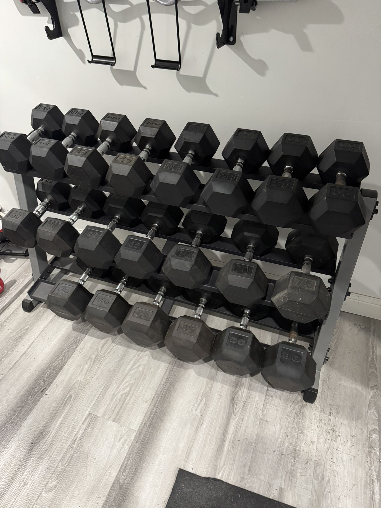 3 Tier Dumbbell Rack (Only Rack)