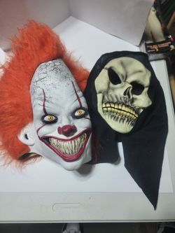 Halloween Horror Masks Set of 2