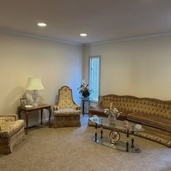 Vintage Furniture, Couch and 2 Chairs 1970s Highland House of Hickory Inc