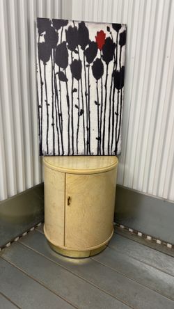 Cylinder Side Table Only One 