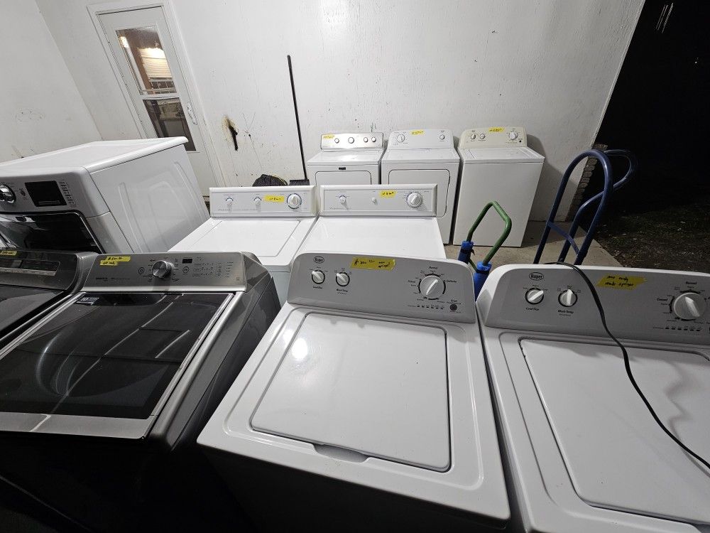 New And Refurbished Washers And Dryers Starting At 175 Each