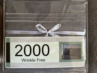2000 wrinkle free queen sheet set
