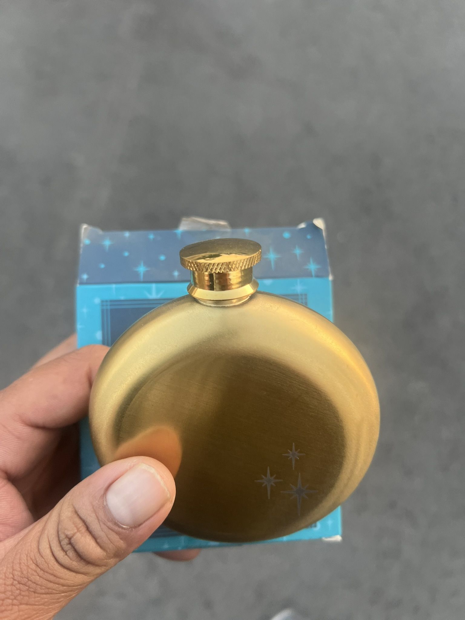 Gold Flask