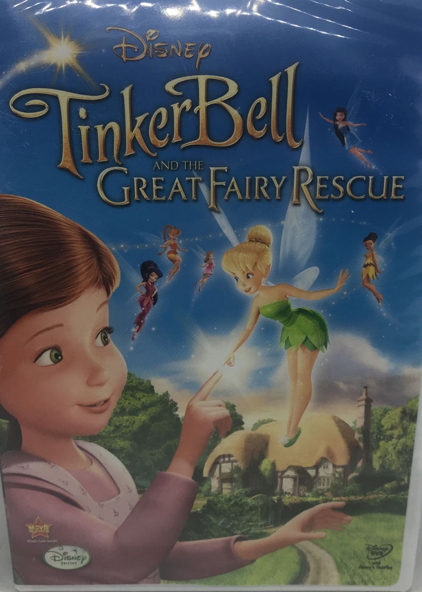Disney’s Tinkerbell & The Great Fairy Rescue DVD New