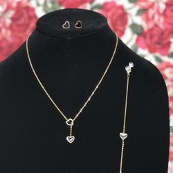 Gold Heart Necklace