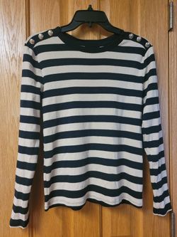 Rafaella Long Sleeve Shirt Top. Size XS