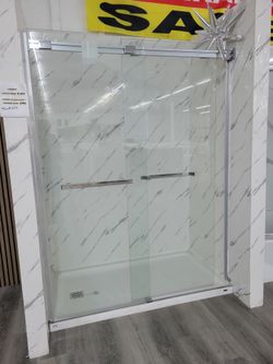 Shower Base Combo and glass doors