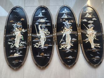 Asian Art Wall Panels