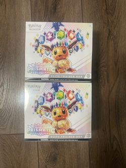 Prismatic evolutions elite trainer box
