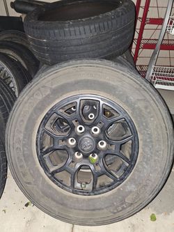 Tacoma Rims Black