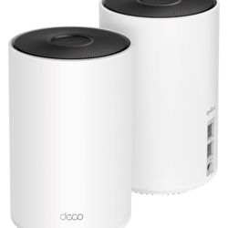 TP-Link - Deco W7200 AX3600 Tri-Band Mesh Wi-Fi 6 System (2-Pack) - White