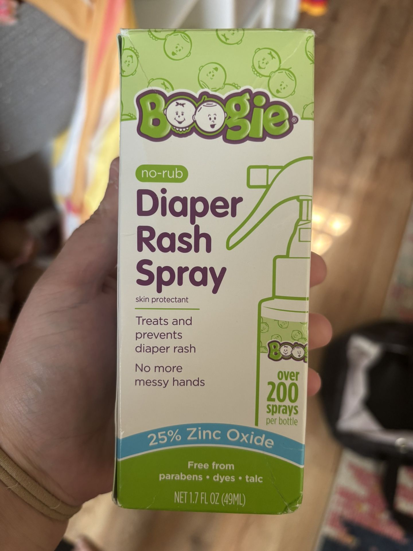 NEW Boogie Diaper Rash Spray