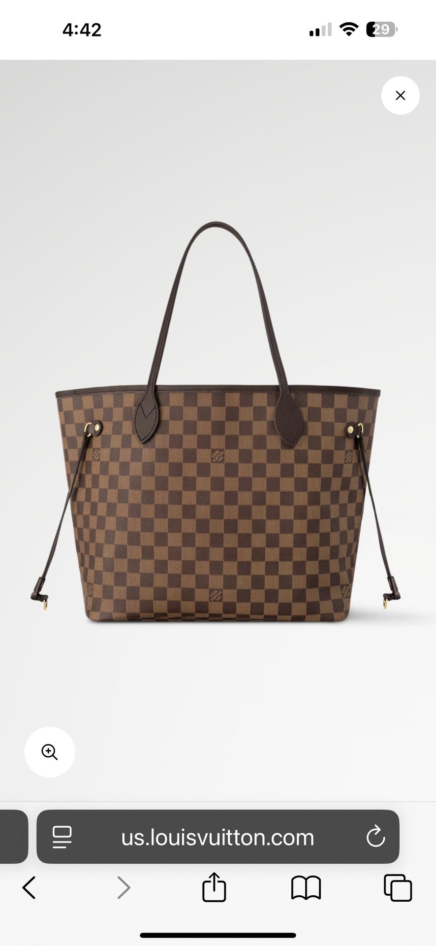 Louis Vuitton Neverfull MM Tote Bag