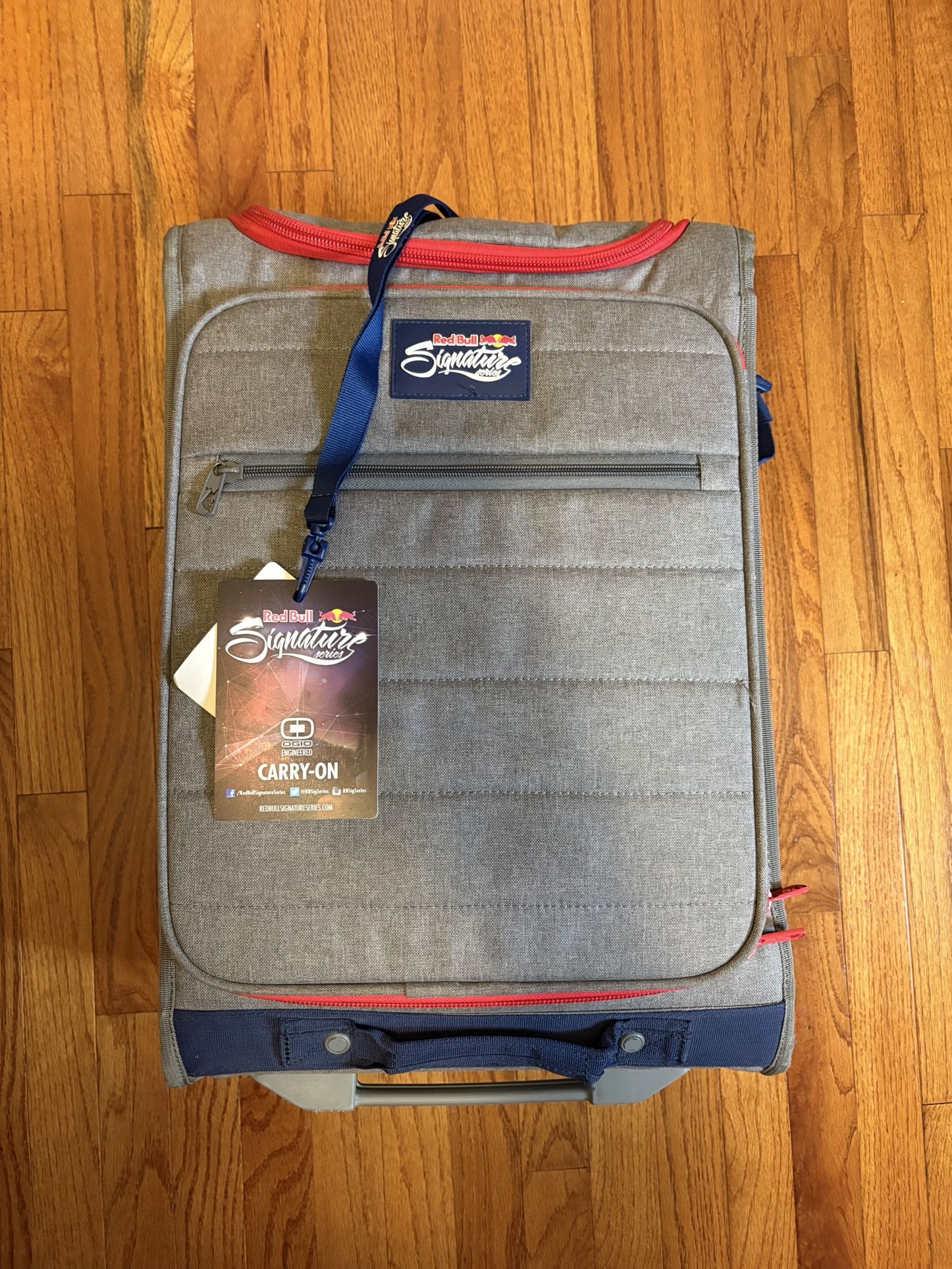 OGIO Red Bull Signature Series Carry On Wheeled Luggage Bag