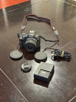Canon EOS R100 With RF-S18-45mm F4.5-6.3 IS STM Lens (NEGOTIABLE)