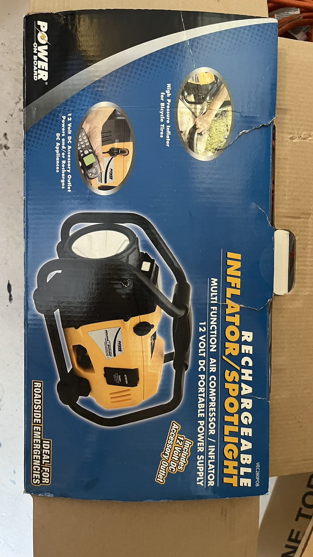 Inflator And Spotlight
