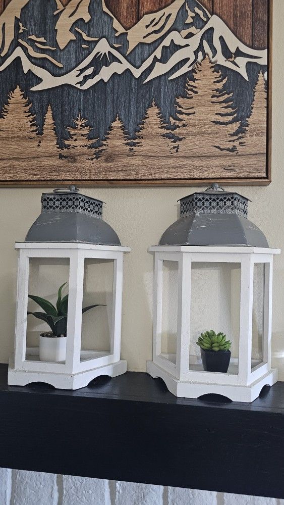 2 Candle holders or for plants
