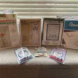 New needlecraft cross stitch sets including new vintage sets. Check my profile for more great items.