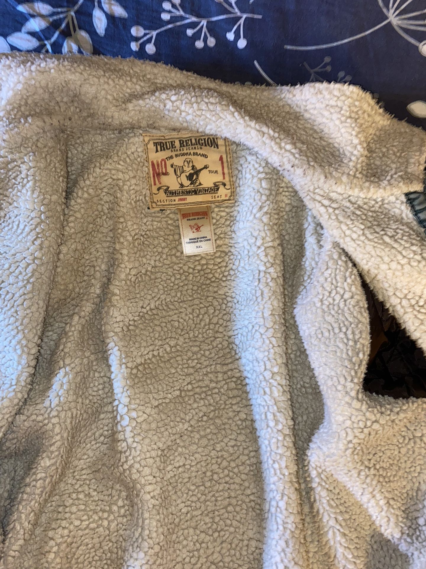 Vintage True Religion Sherpa Jacket