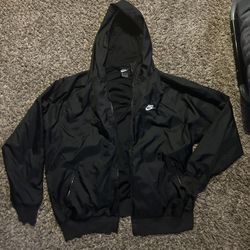 Mens Black Nike Windbreaker 