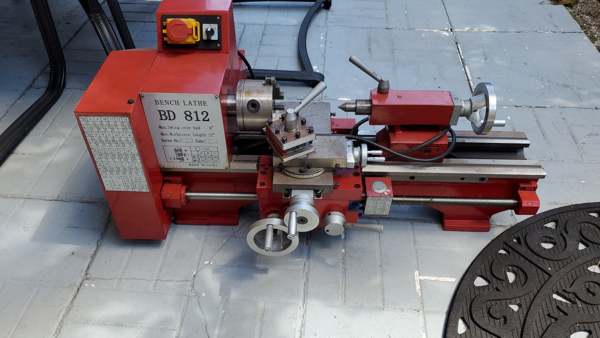 Bench Lathe BD 812 8" x 12" for Sale in Lake Worth, FL OfferUp