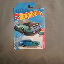 Toyota Trueno Hotwheels Car