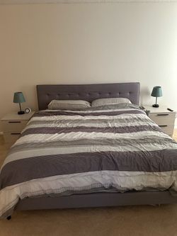 King Bed Frame and Headboard