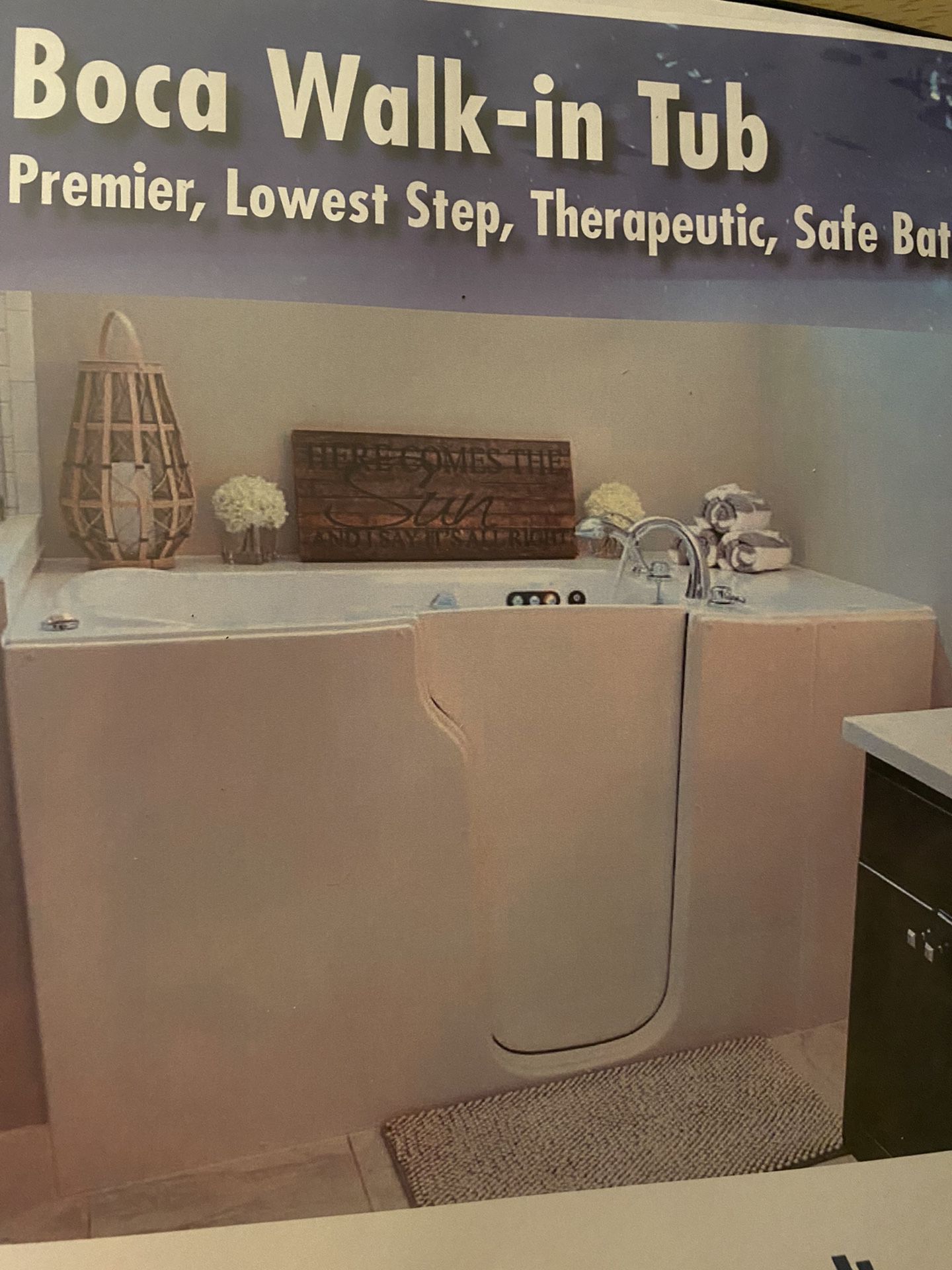 Walk-In Tubs for Safety / Therapy