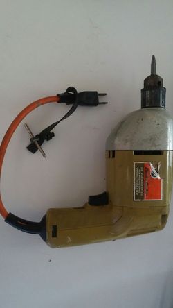 Black and decker drill