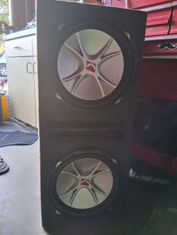 12" Subwoofers With Box