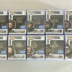 One Piece Bronze Funko All 10 Complete Set (Luffy, Zoro, Sanji, Nami, Chopper, Usopp, Franky, Nico Robin, Brook & Jinbe)