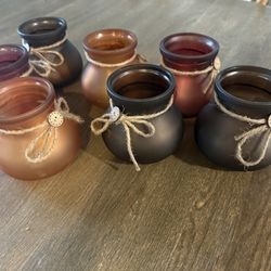Decorative Glass Jars for Fall