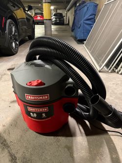 CRAFTSMAN 5-Gallon 5.0 Peak HP Wet/Dry Shop Vacuum