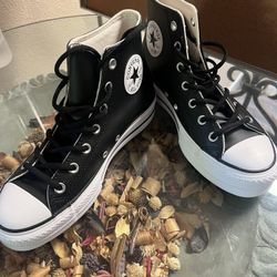 Converse “leather” Hightop 