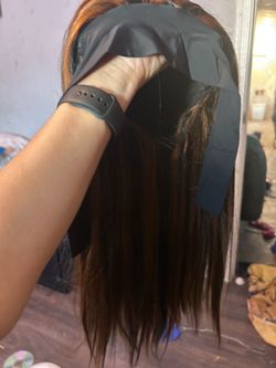 Human hair headband wig