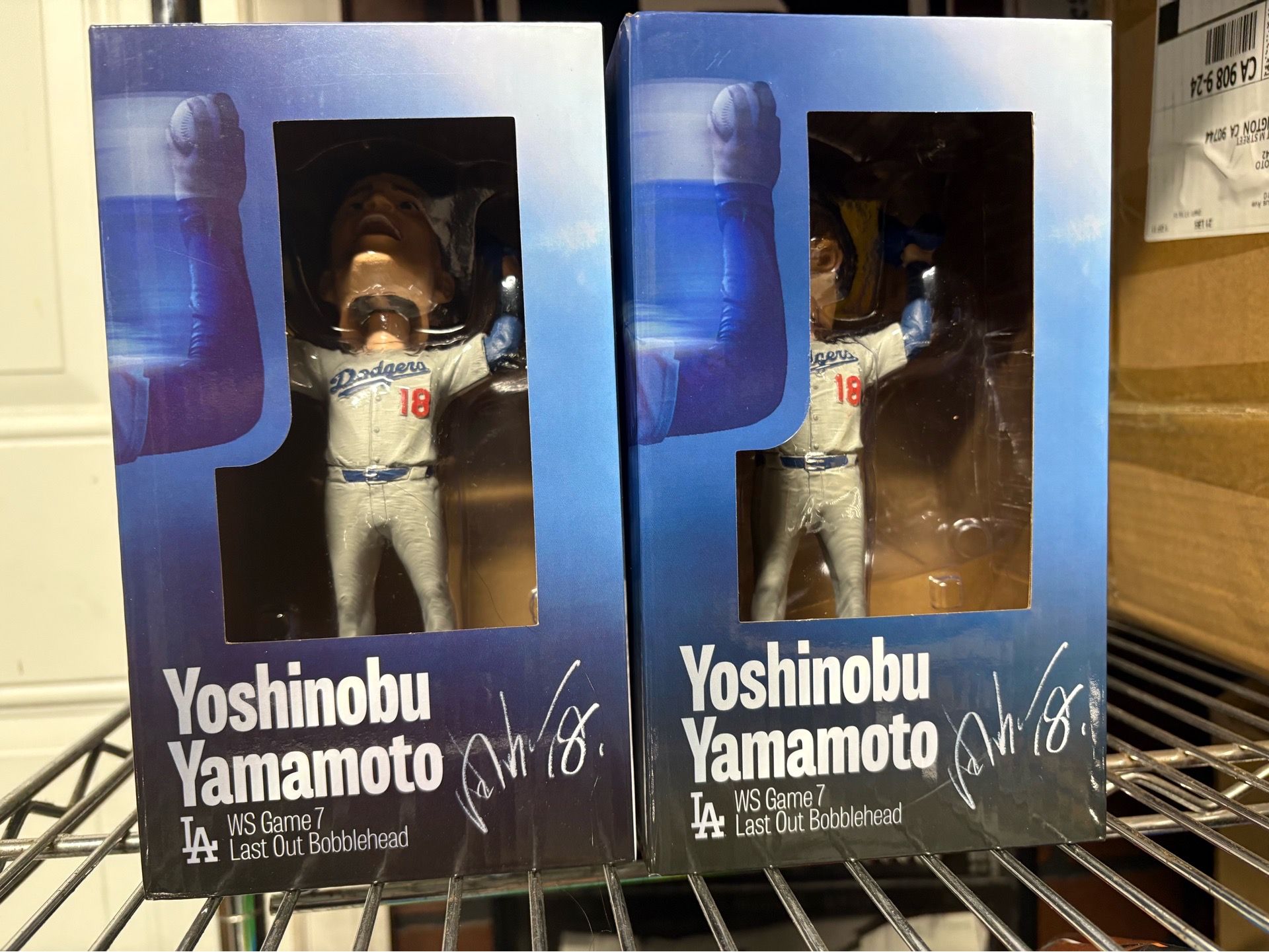Yoshinobu Yamamoto Bobblehead 2026 sga new in box each one $80