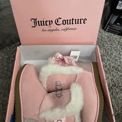 Girls Juicy Couture Boots Pink