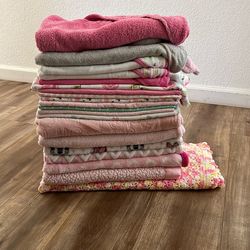 Bundle Of Baby Blankets/Towels