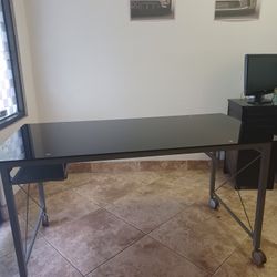 Glass Computer Desk 