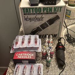 Worm Hole Tattoo Pen Kit 