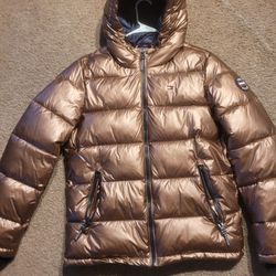 Tommy Hilfiger Winter Jacket. Bronze Color Size S. 