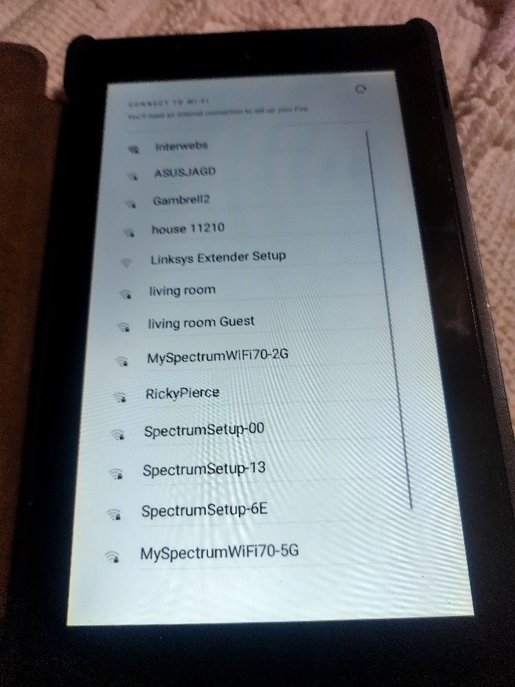 Kindle Fire Factory Reset